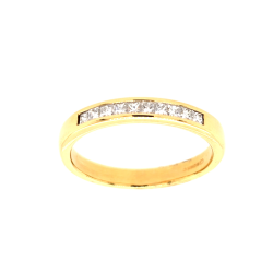 Pre Owned 18ct Diamond Eternity Ring ZU605